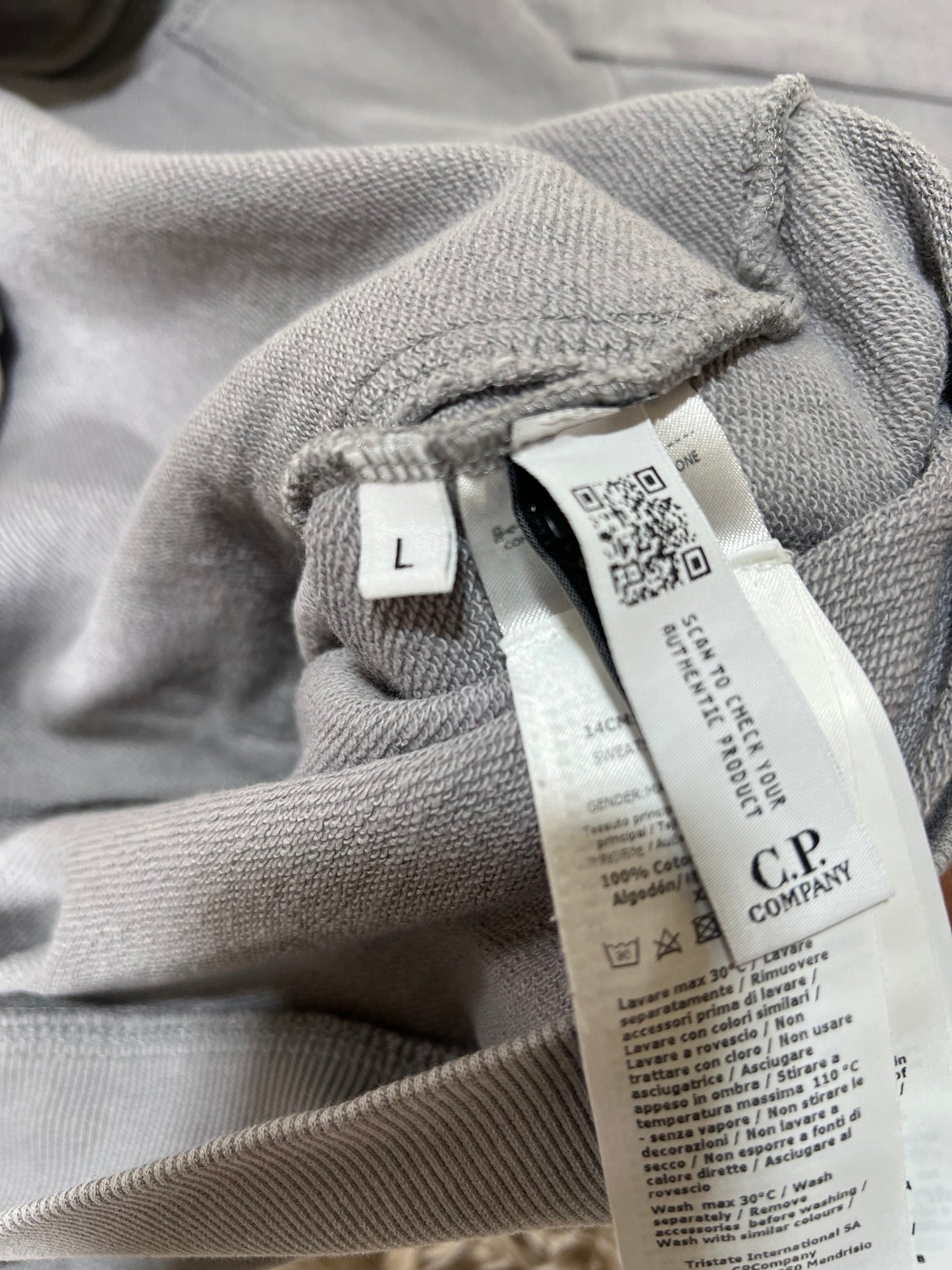 C.P. Company goggle zip up hoodie