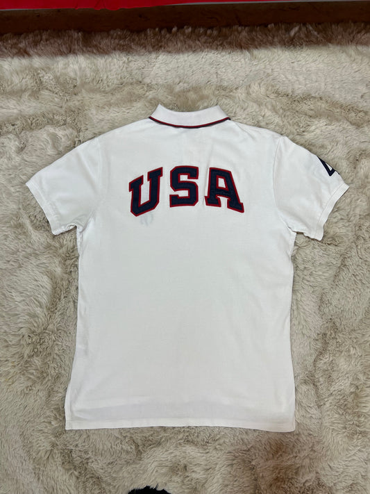 Ralph Lauren USA polo (M-L)