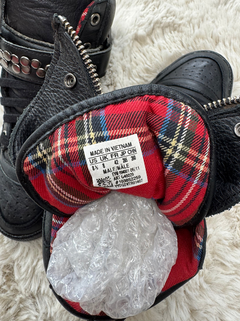 FW11 Adidas x Diesel forum high studded
