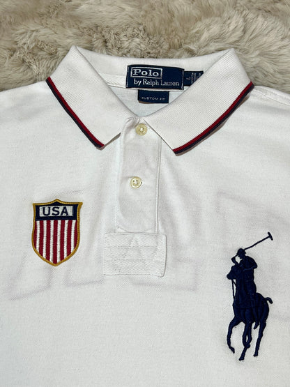 Ralph Lauren USA polo (M-L)