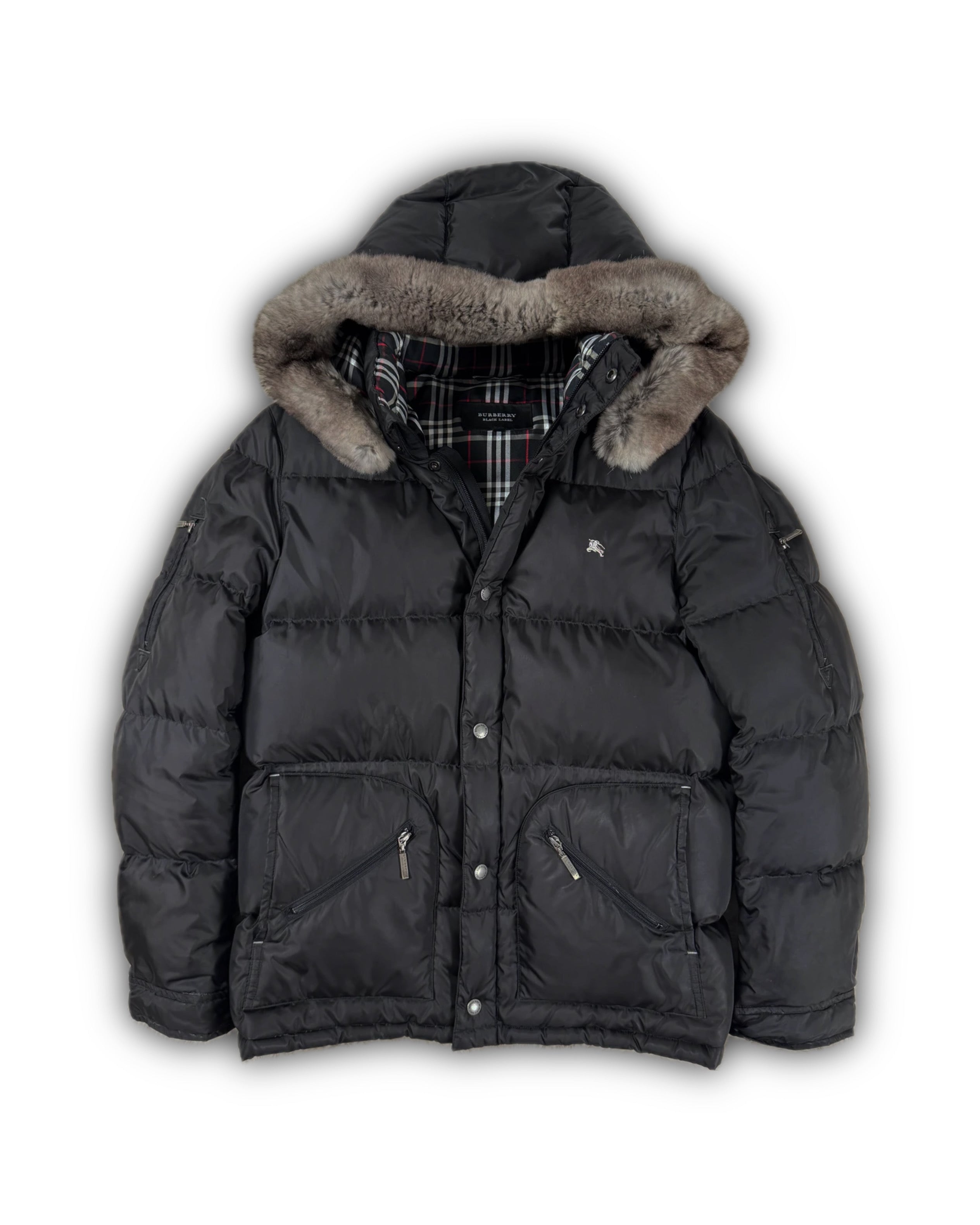 Burberry Black Label high neck full zip (L) – Fifth Archive