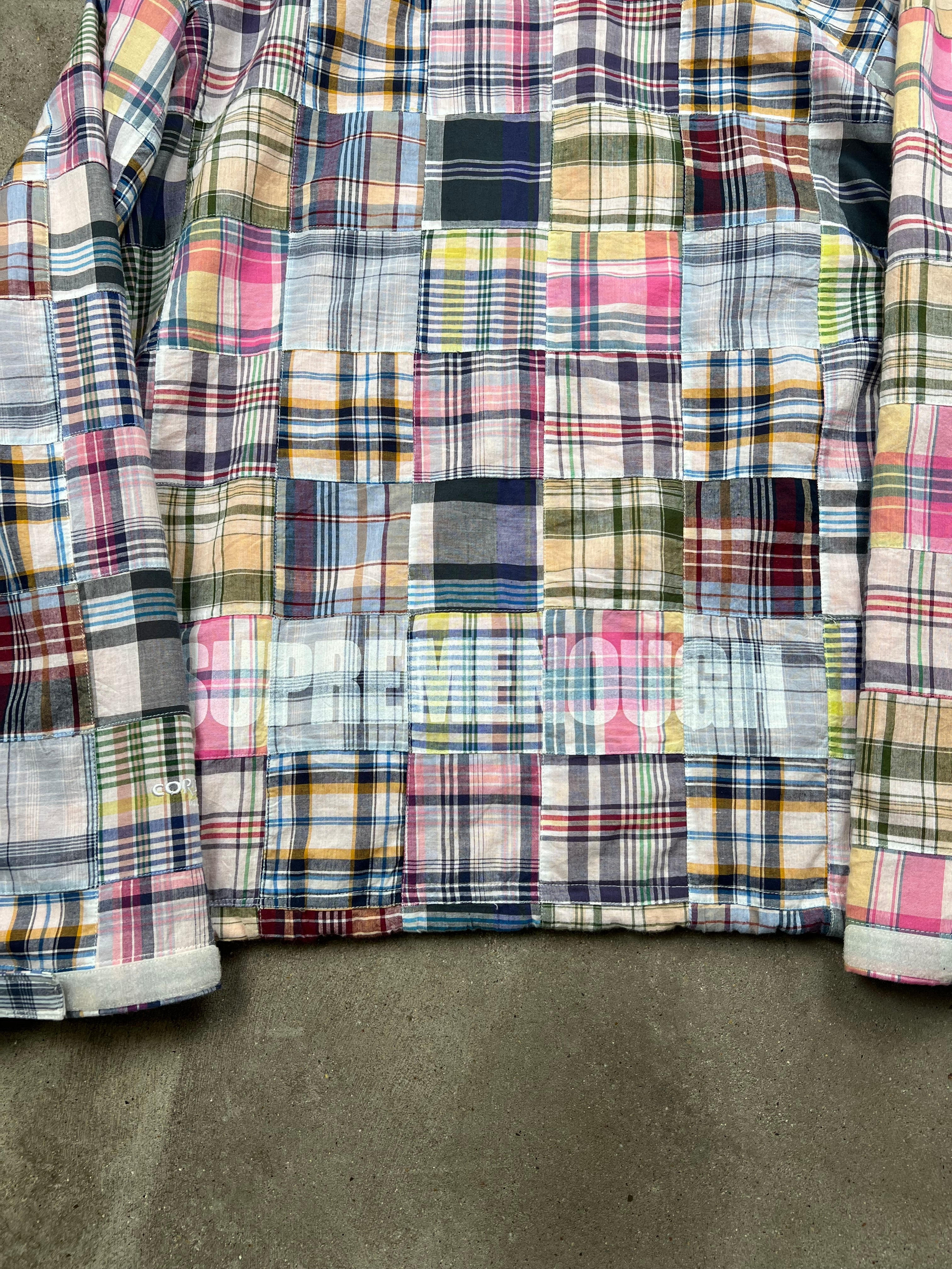 Supreme x GOODENOUGH patchwork jacket (XL)