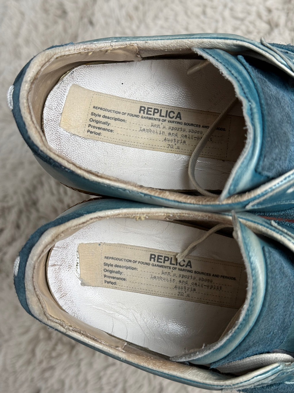 ‘06 MAISON MARTIN MARGIELA GAT ‘TURQUOISE’ (42)