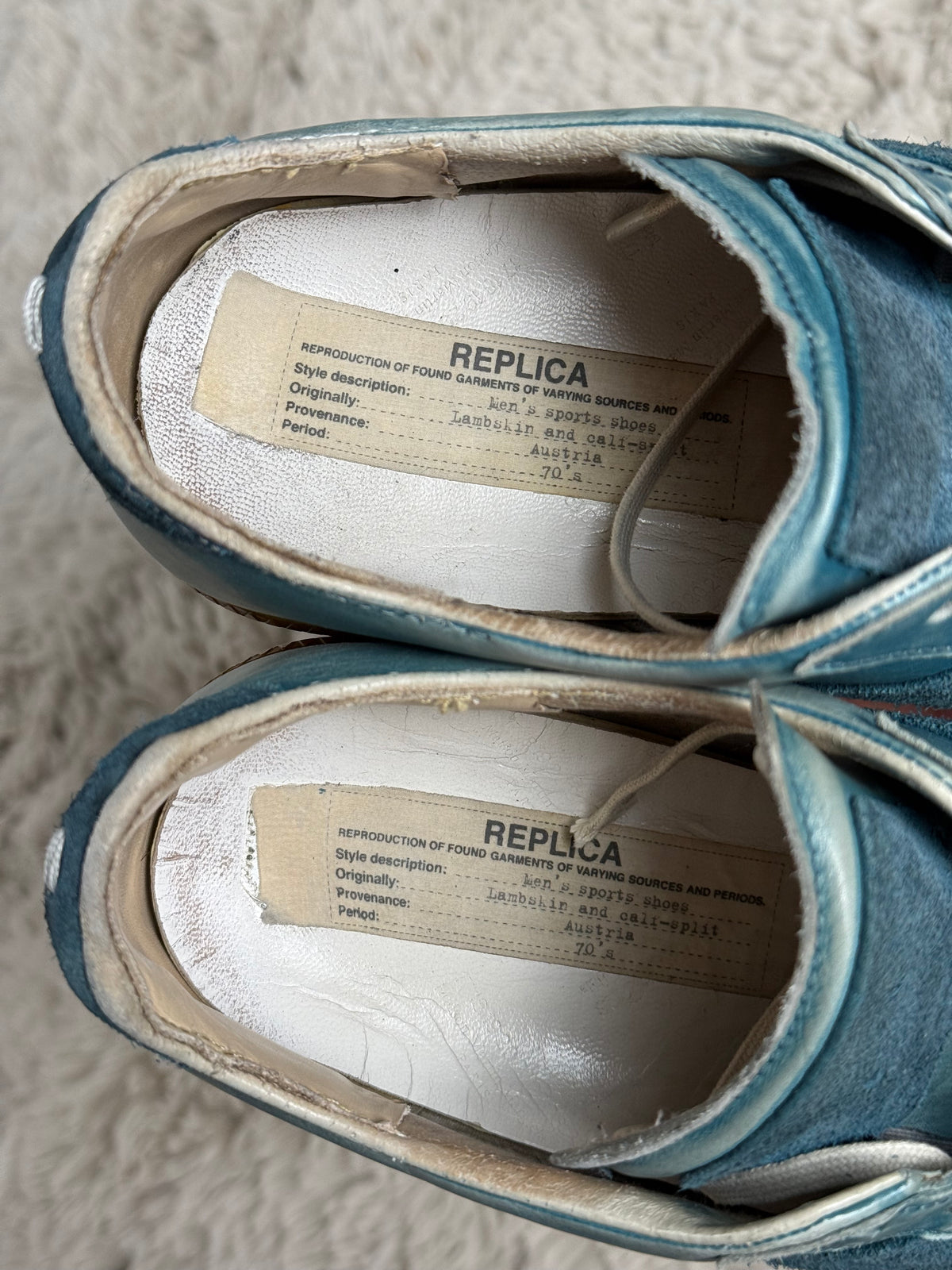 ‘06 MAISON MARTIN MARGIELA GAT ‘TURQUOISE’ (42)