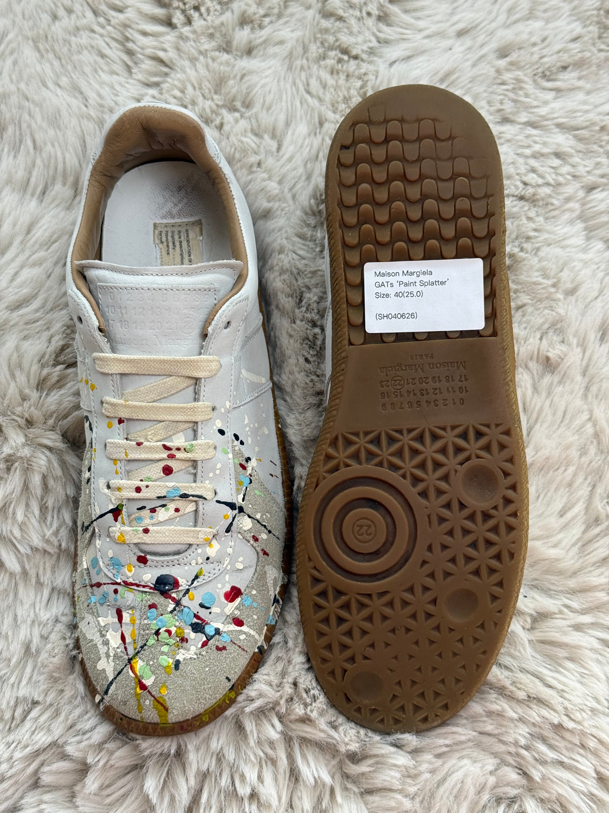 Maison Margiela GAT ‘paint splatter’ (40)