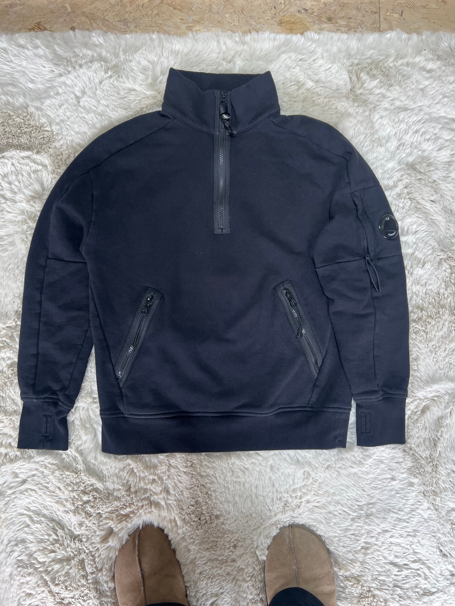 C.P. Company quarter zip
