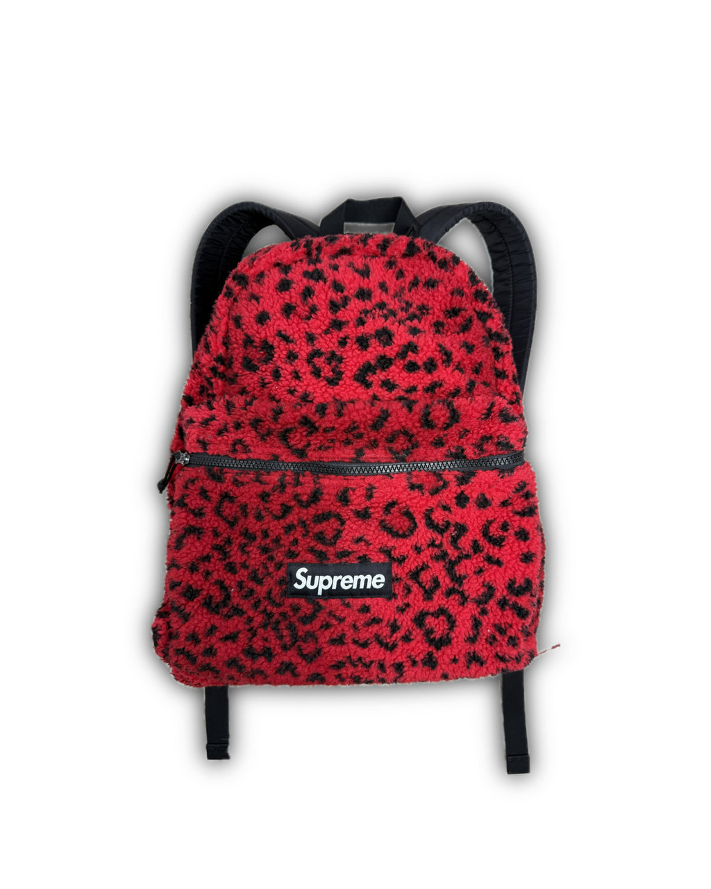 FW17 Supreme leopard backpack