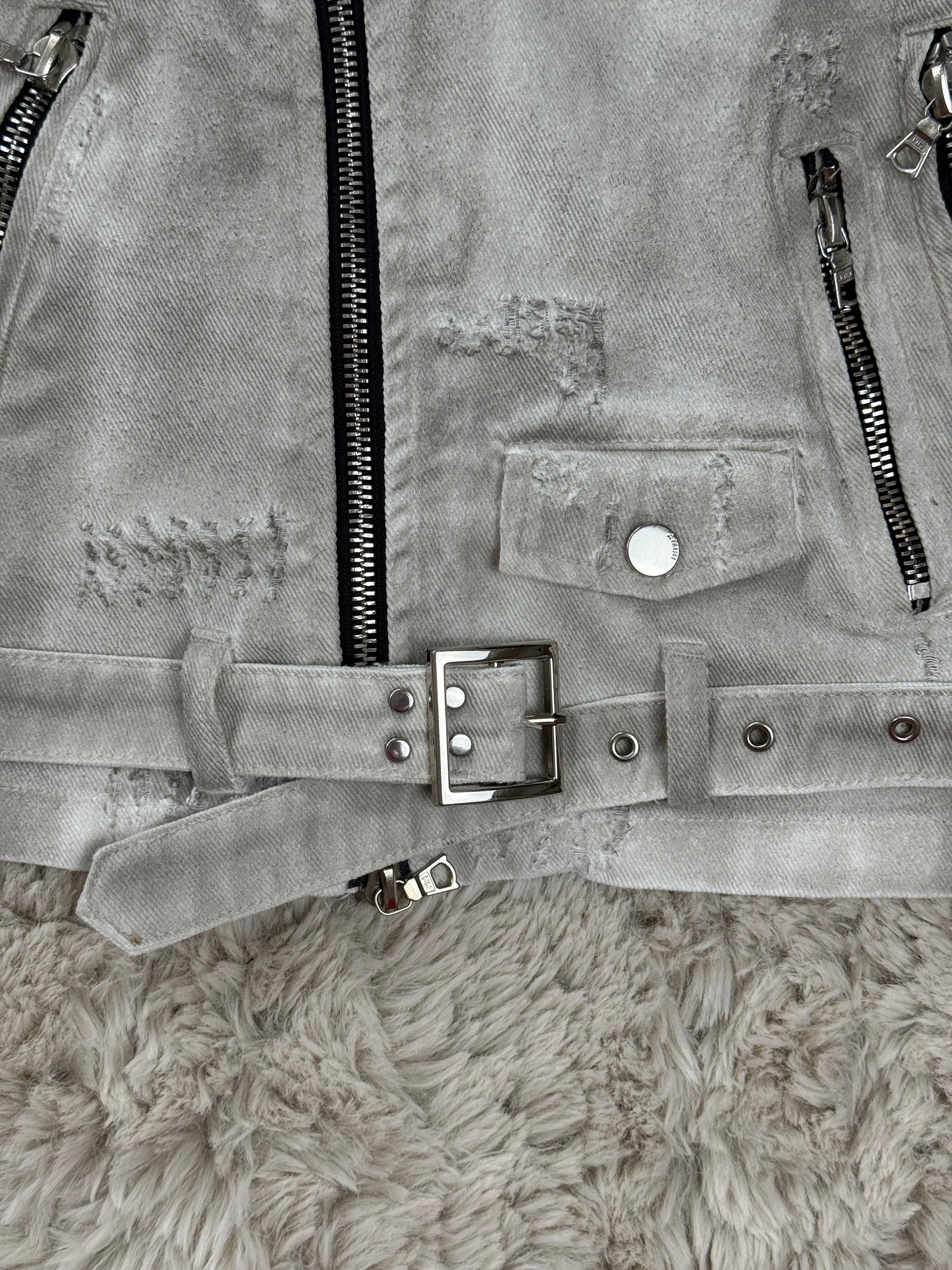 SS16 AMIRI biker jacket (M)
