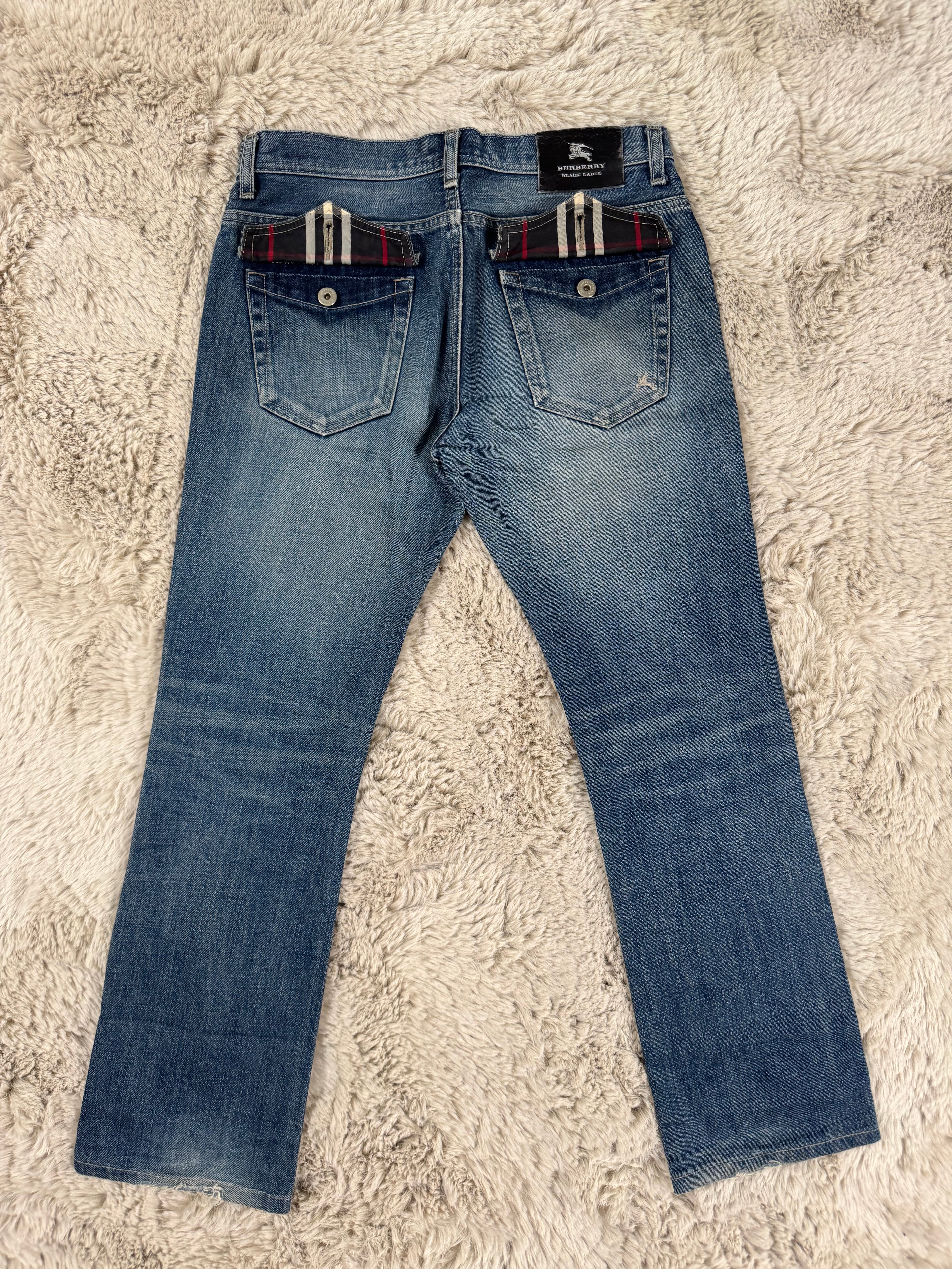 Japanese Burberry denim (W30)