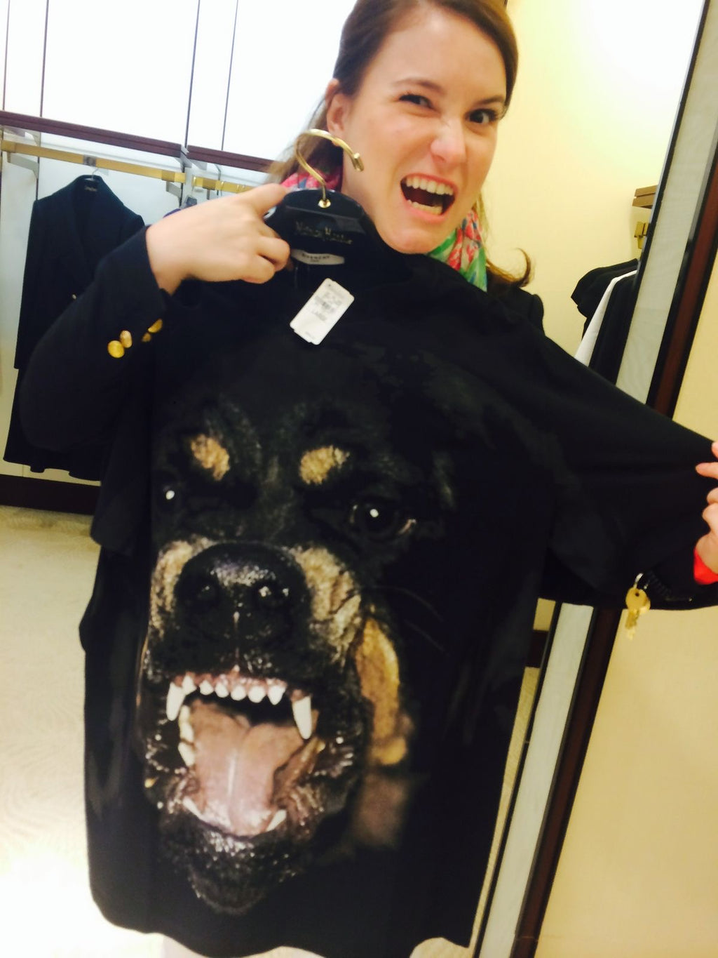 FW14 Givenchy Rottweiler sweater (M)