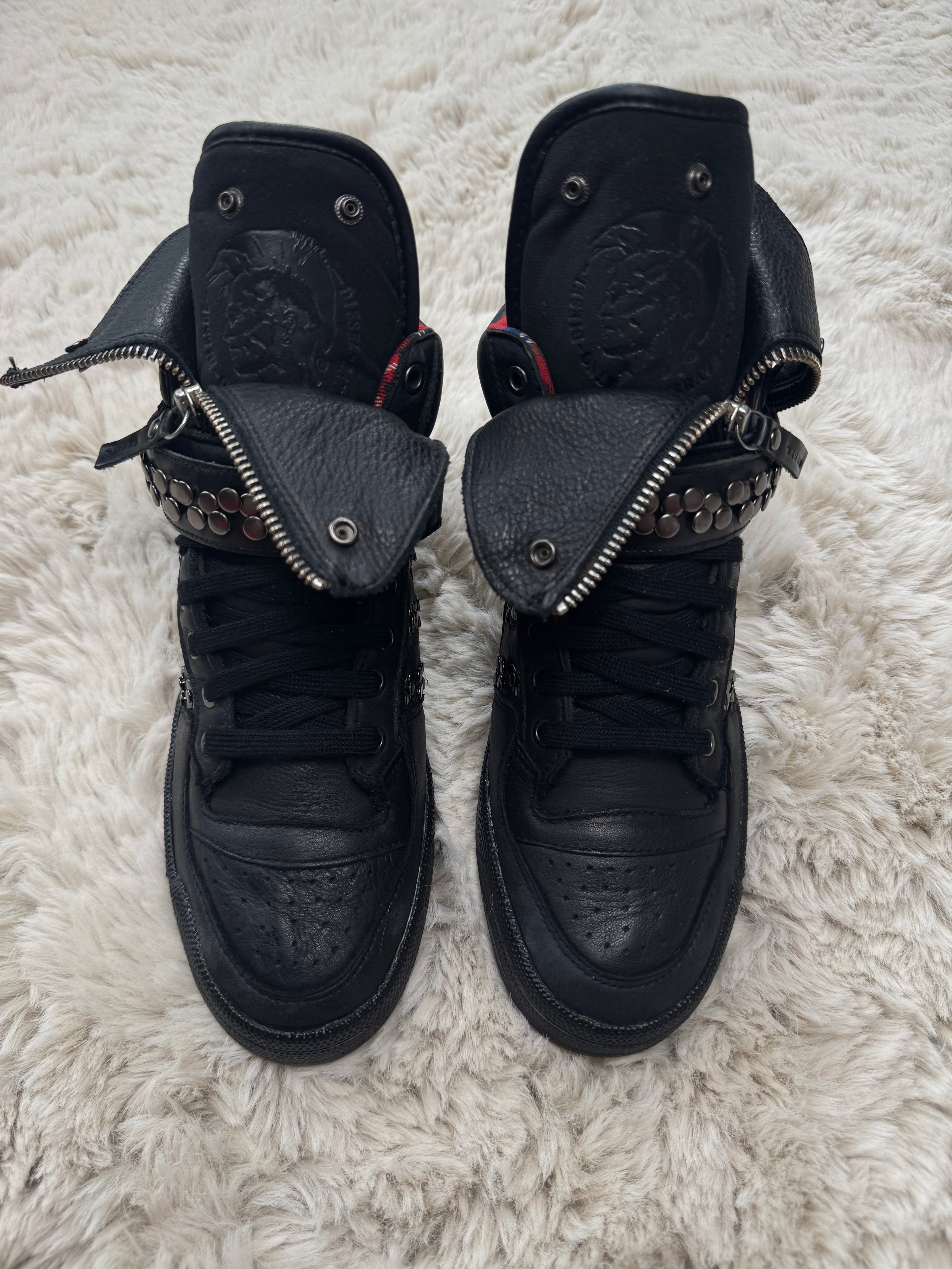 FW11 Adidas x Diesel forum high studded