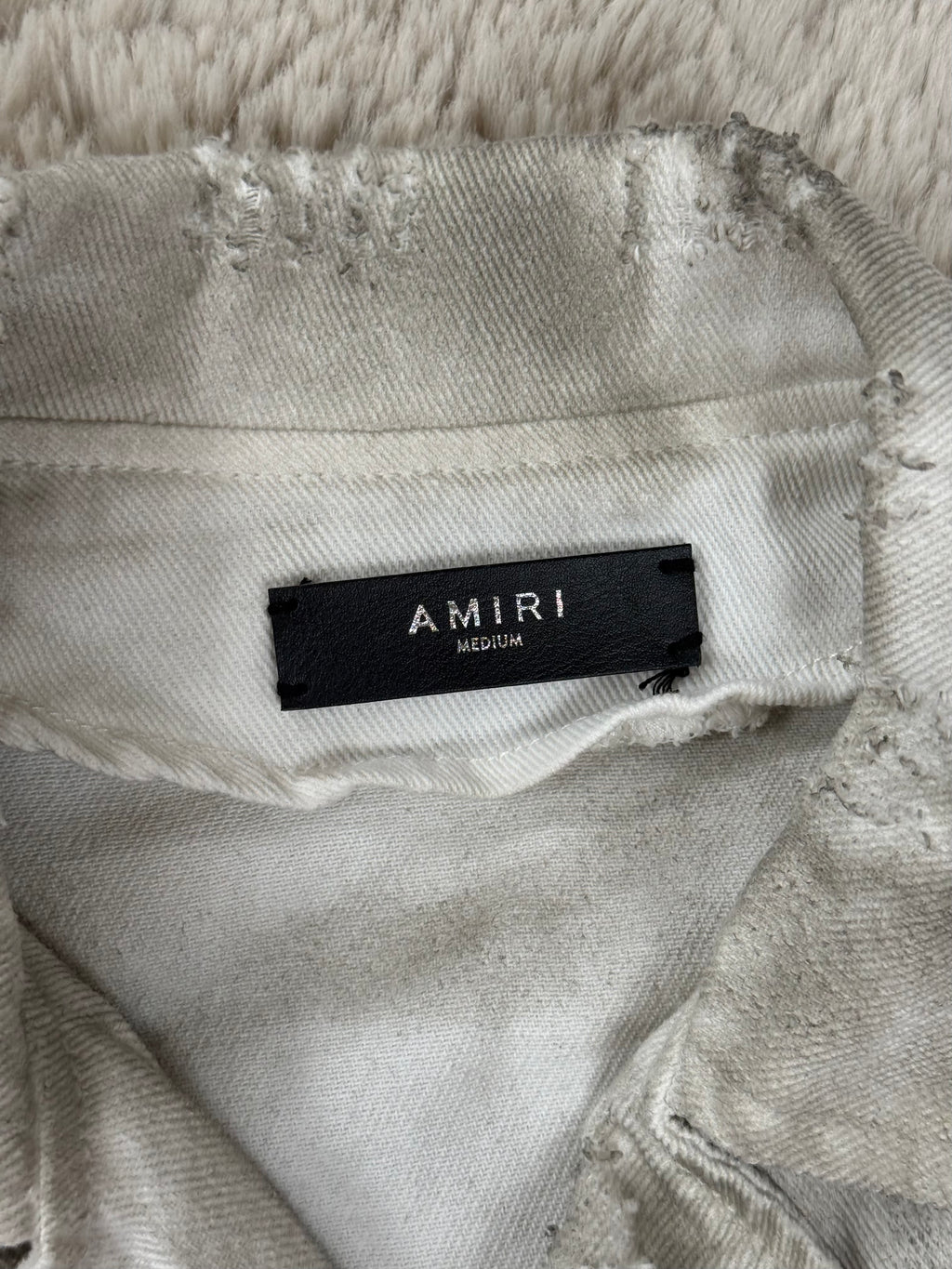 SS16 AMIRI biker jacket (M)