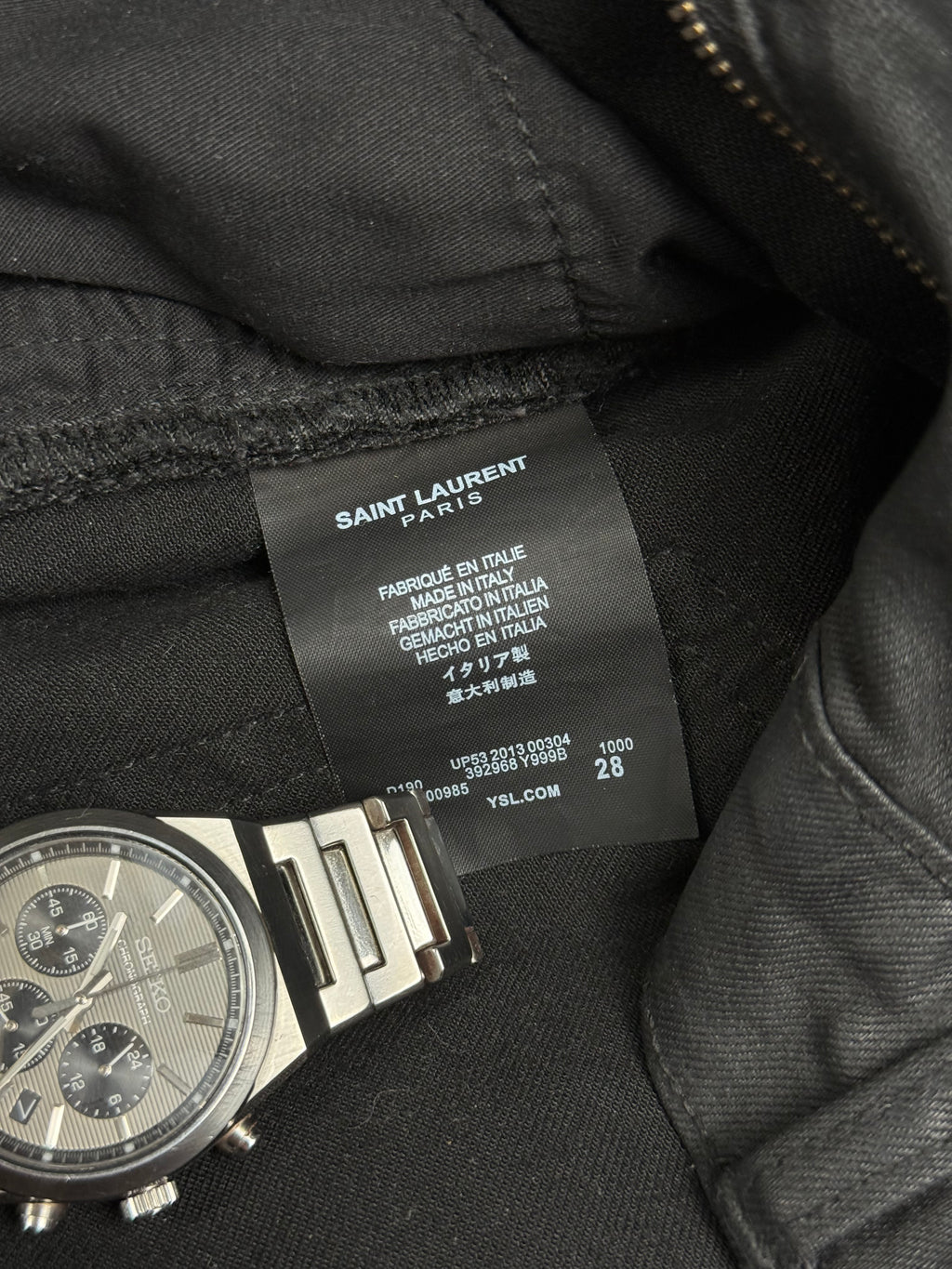 FW13 SLP D02 wax by Hedi Slimane
