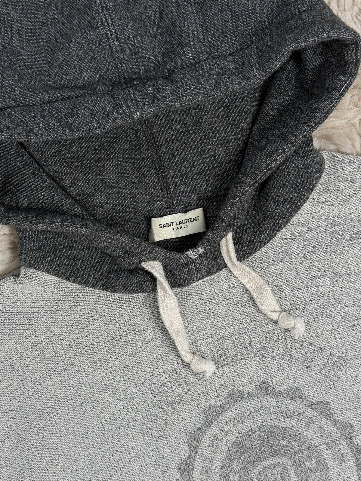 FW17 Saint Laurent uni hoodie