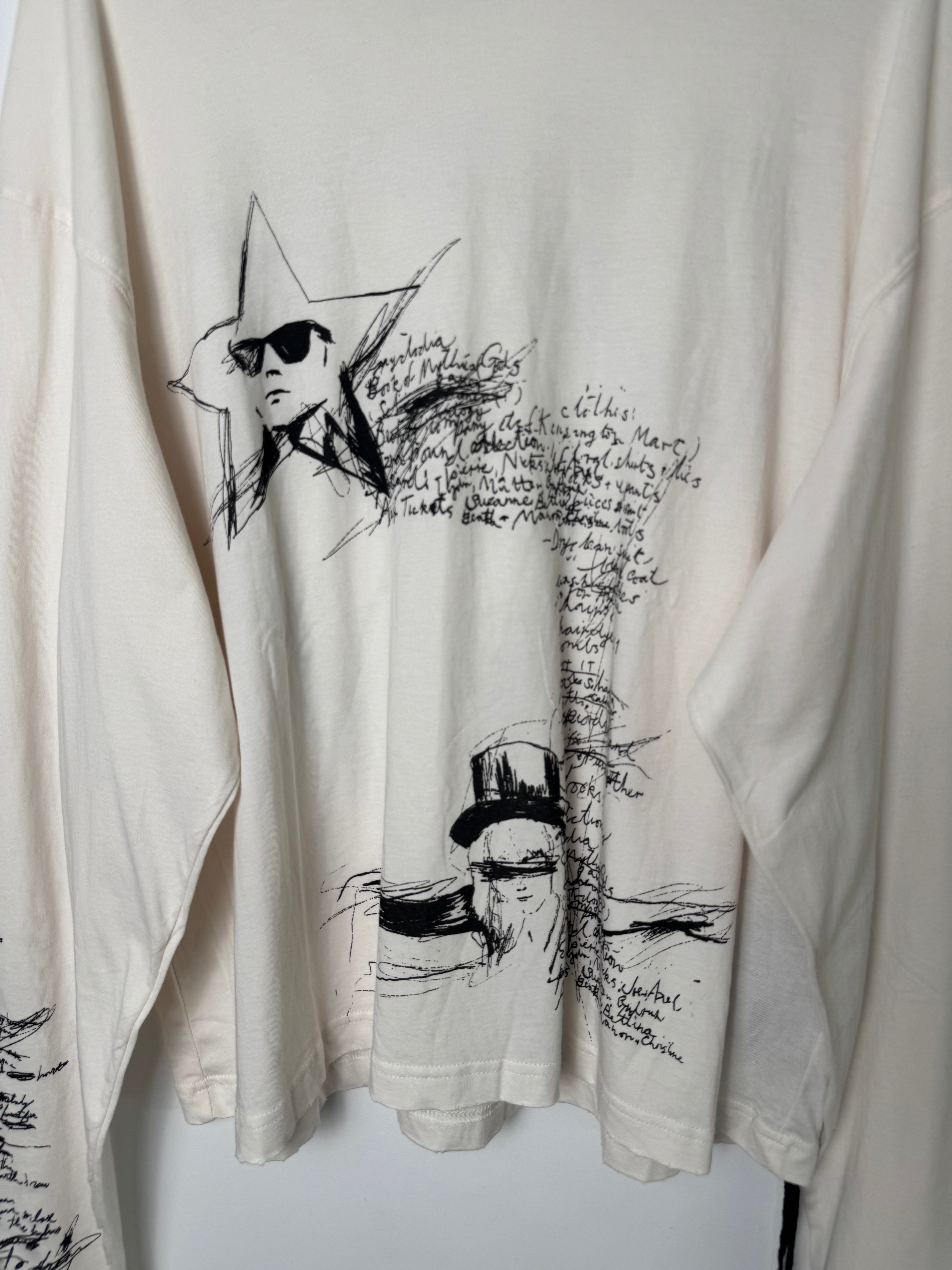 SS25 Ann Demeulemeester longsleeve (M)