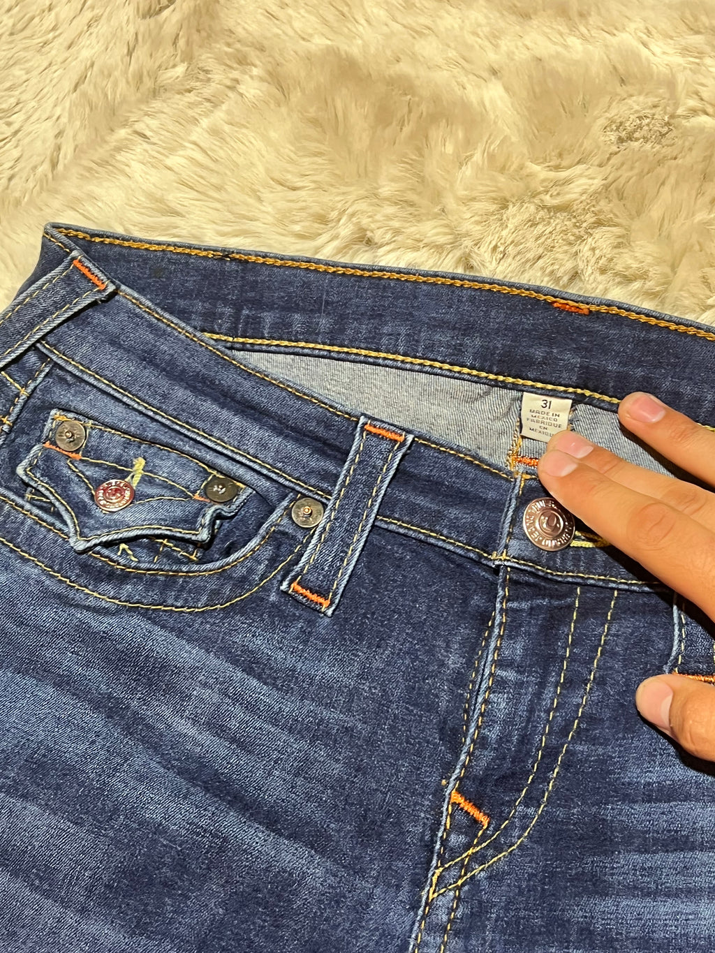 True Religion Women’s Capri Jeans (W32)