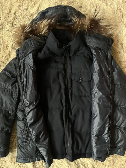 Burberry Black Label puffer + bodywarmer (XL)