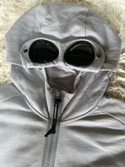 C.P. Company goggle zip up hoodie