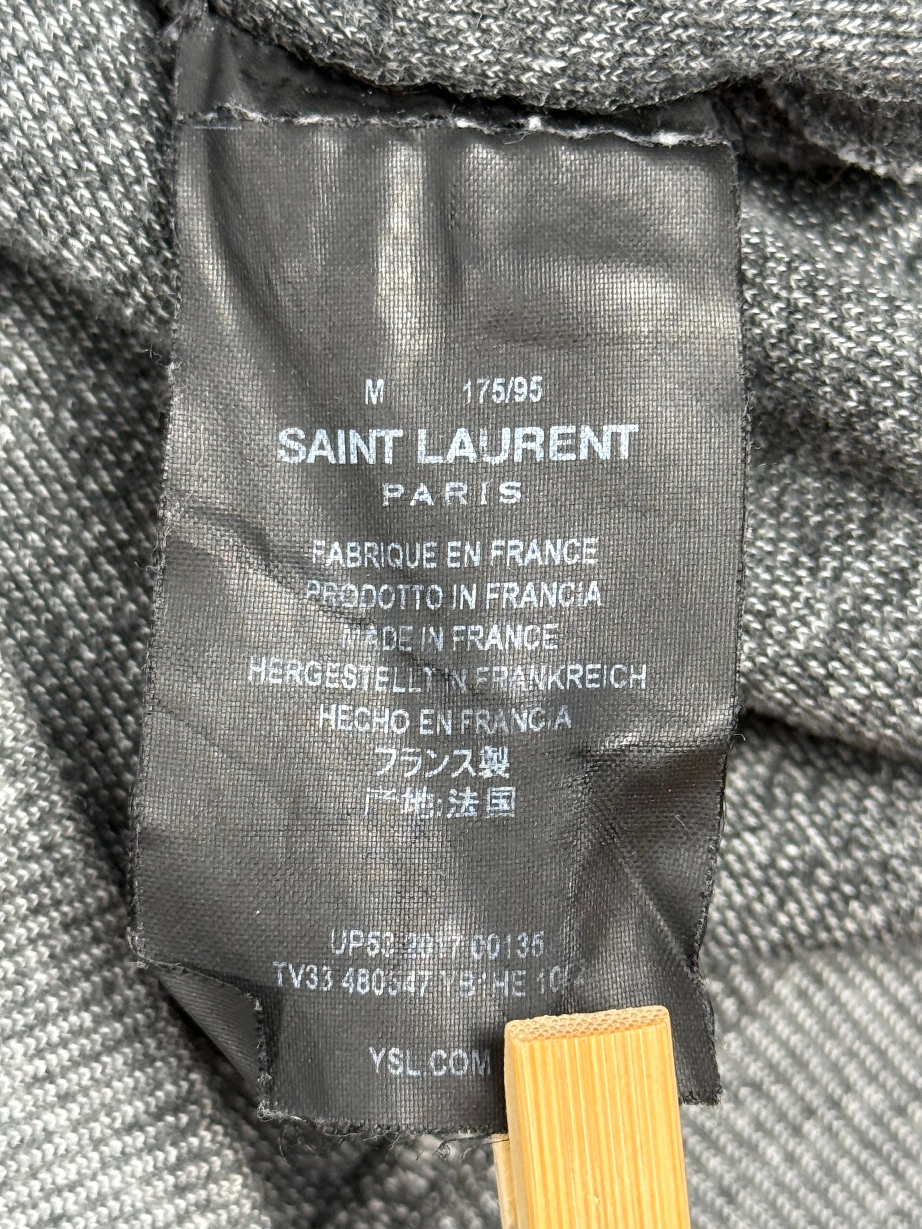 FW17 Saint Laurent uni hoodie