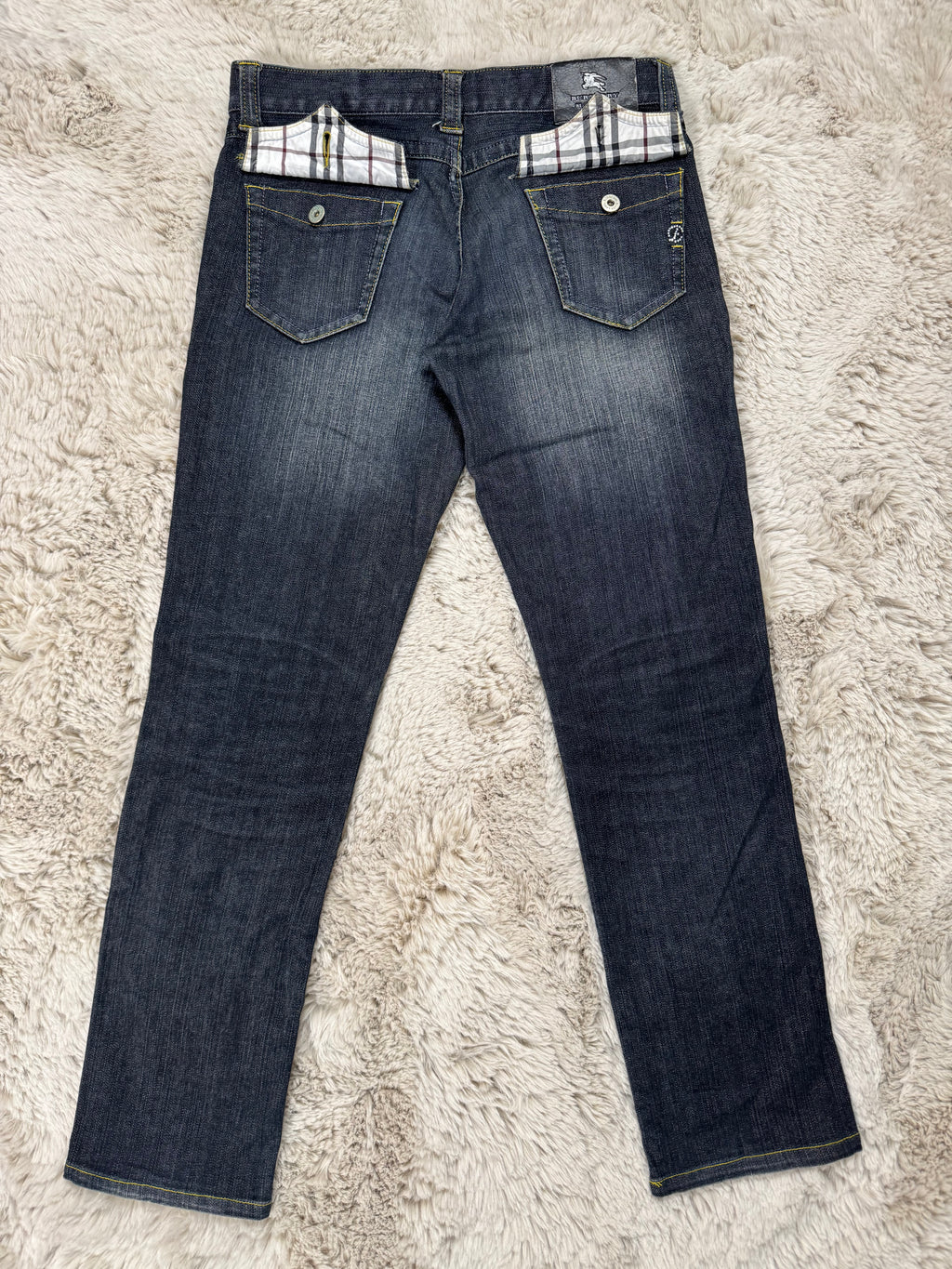 Japanese Burberry denim (W32)