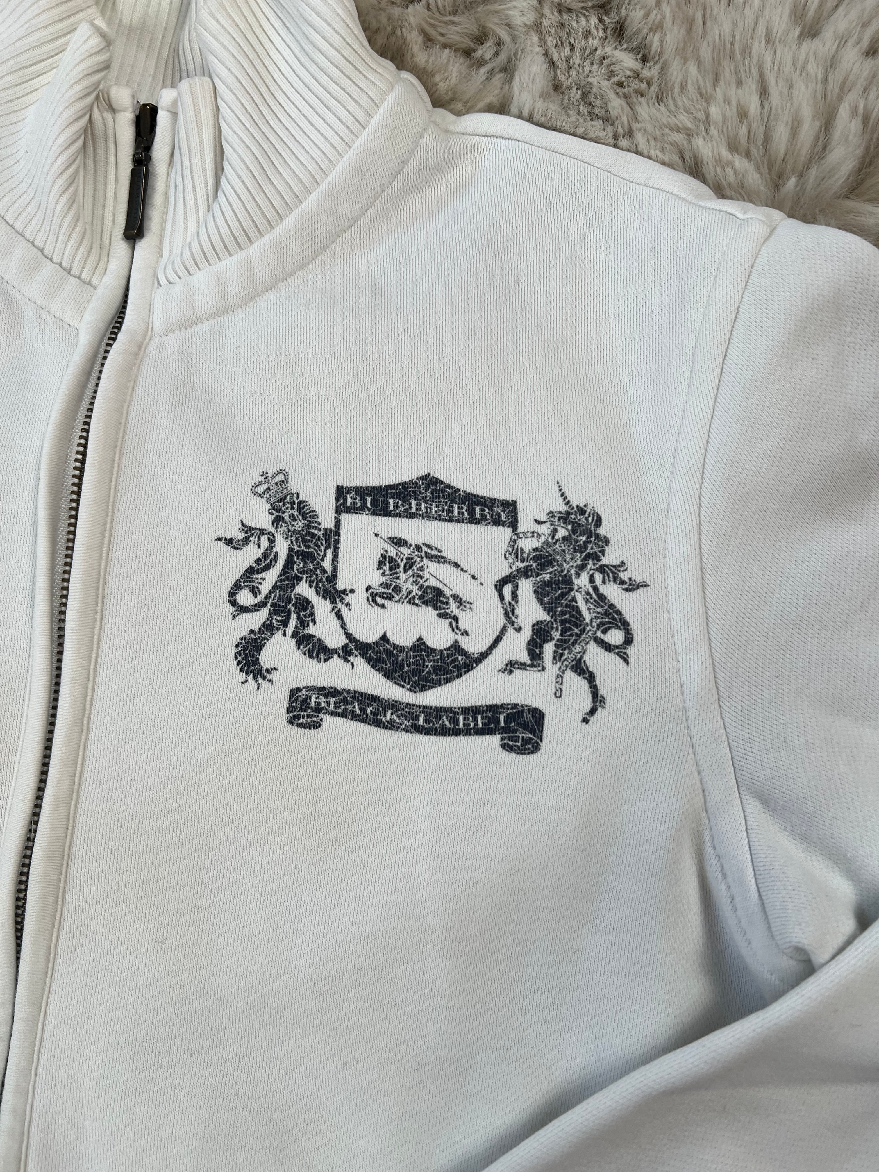 Burberry Black Label high neck full zipper (L)