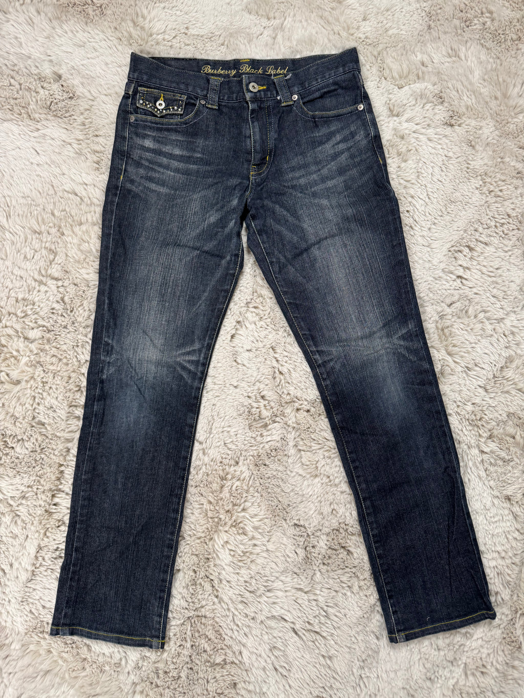 Japanese Burberry denim (W32)