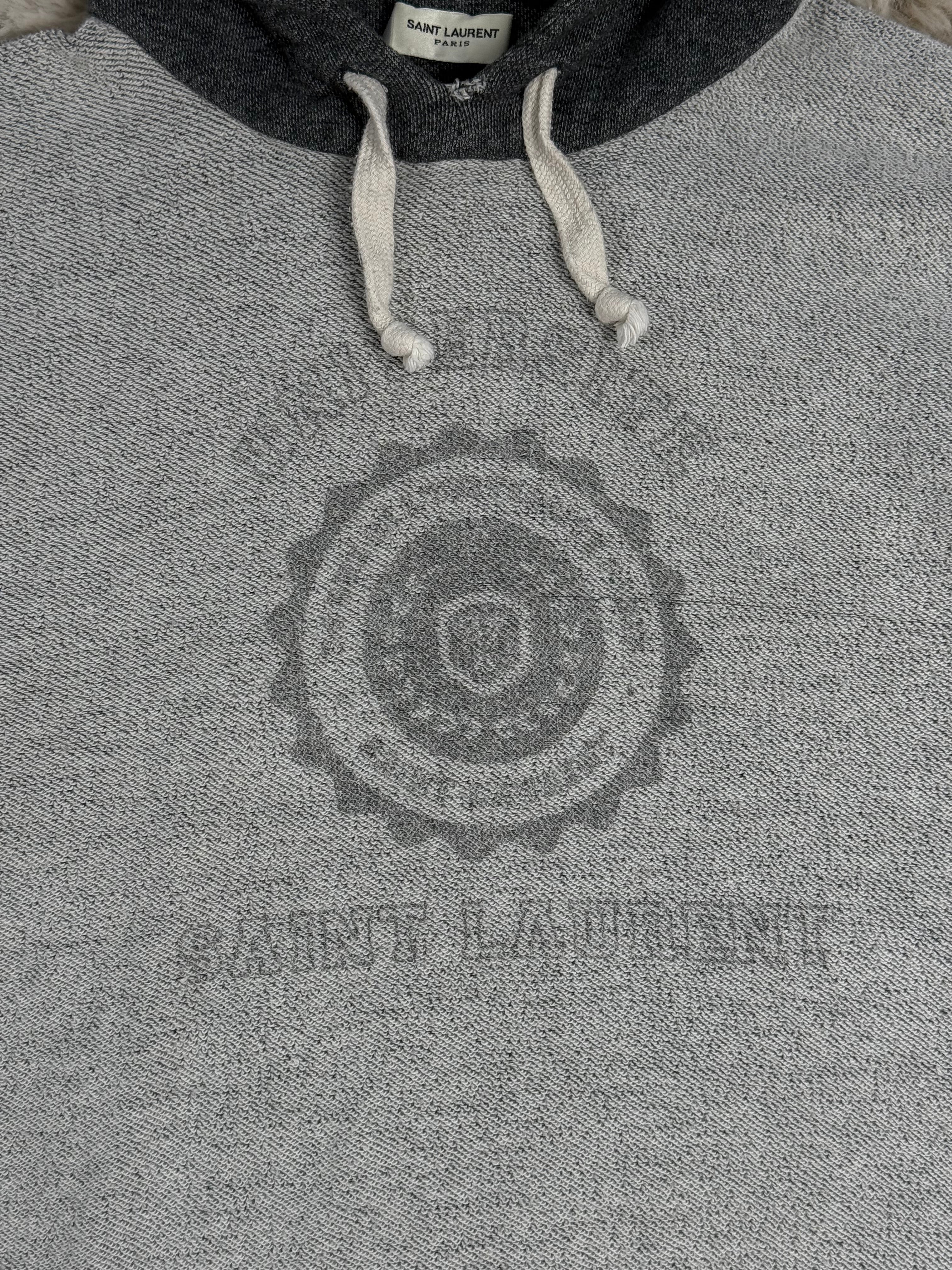 FW17 Saint Laurent uni hoodie