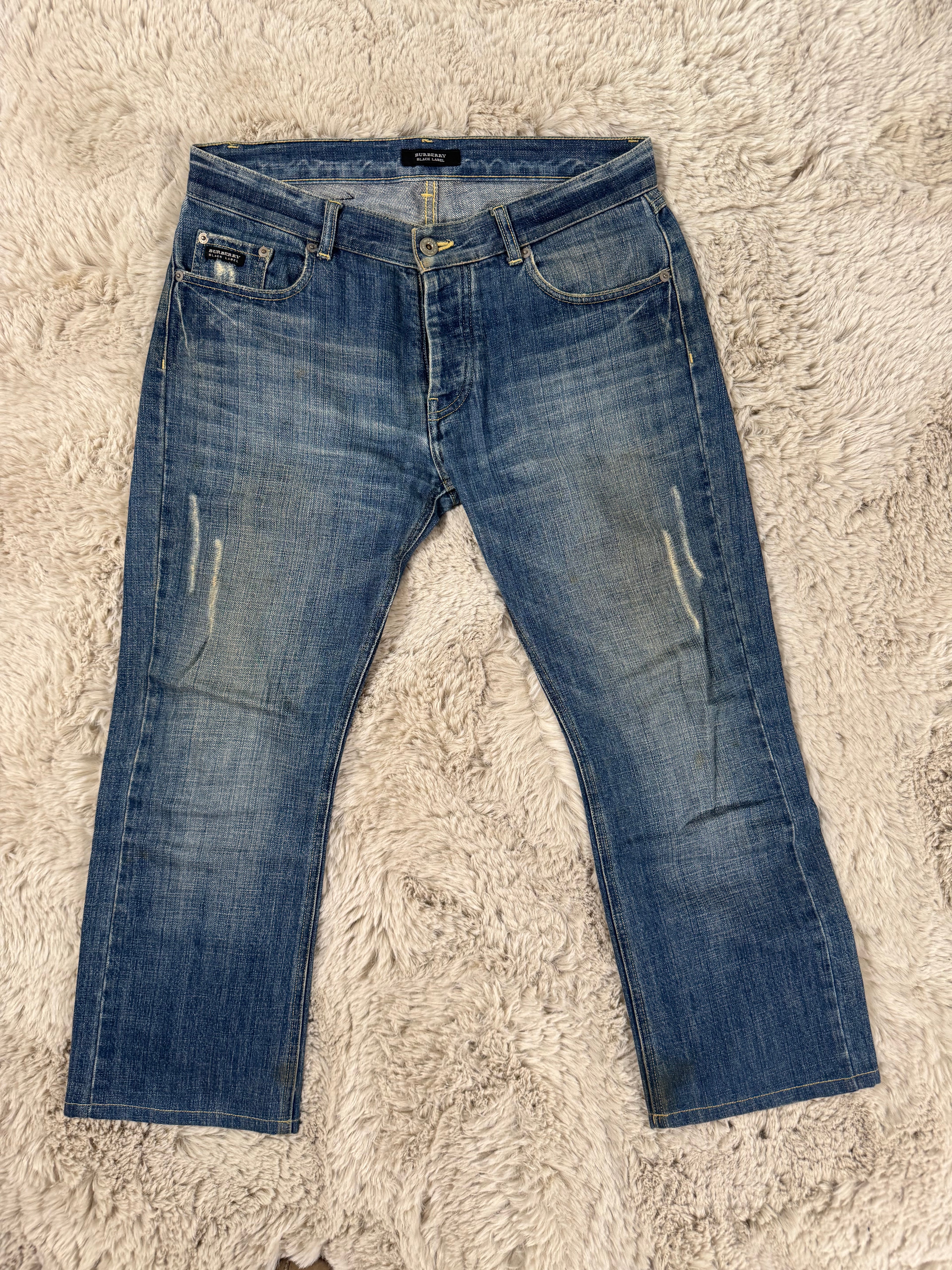 Japanese Burberry denim (W32)