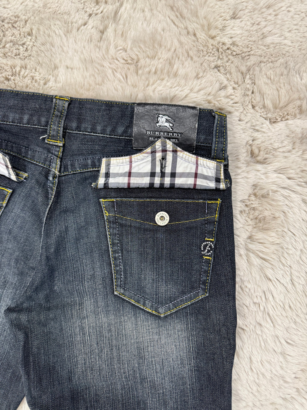 Japanese Burberry denim (W32)