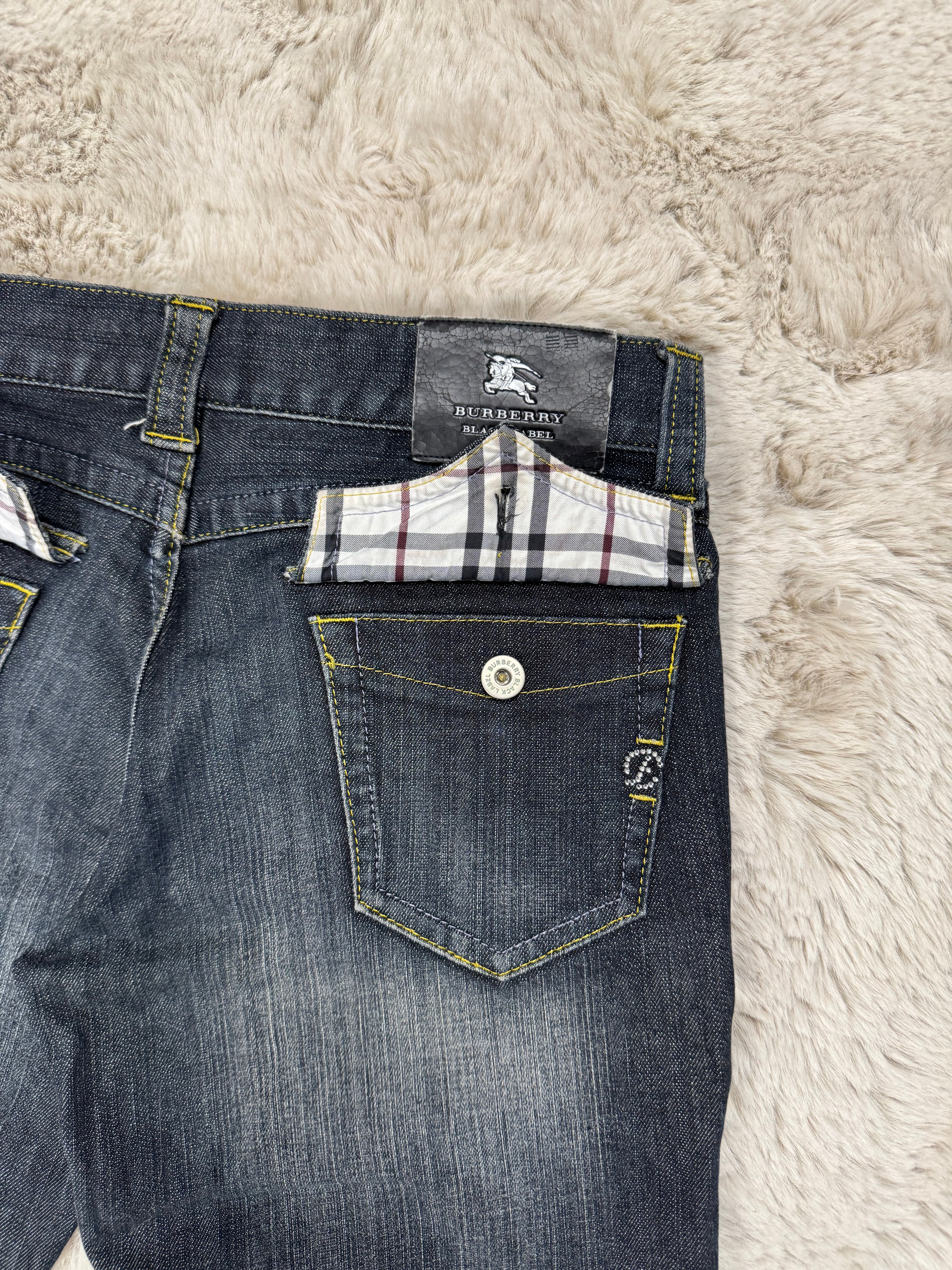 Japanese Burberry denim (W32)