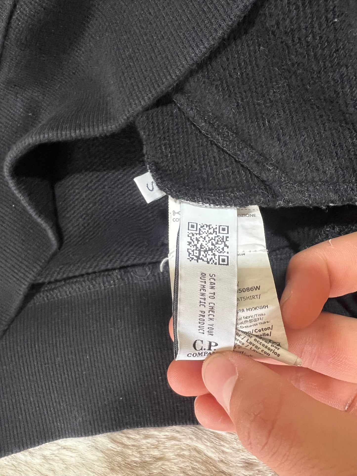C.P. Company quarter zip