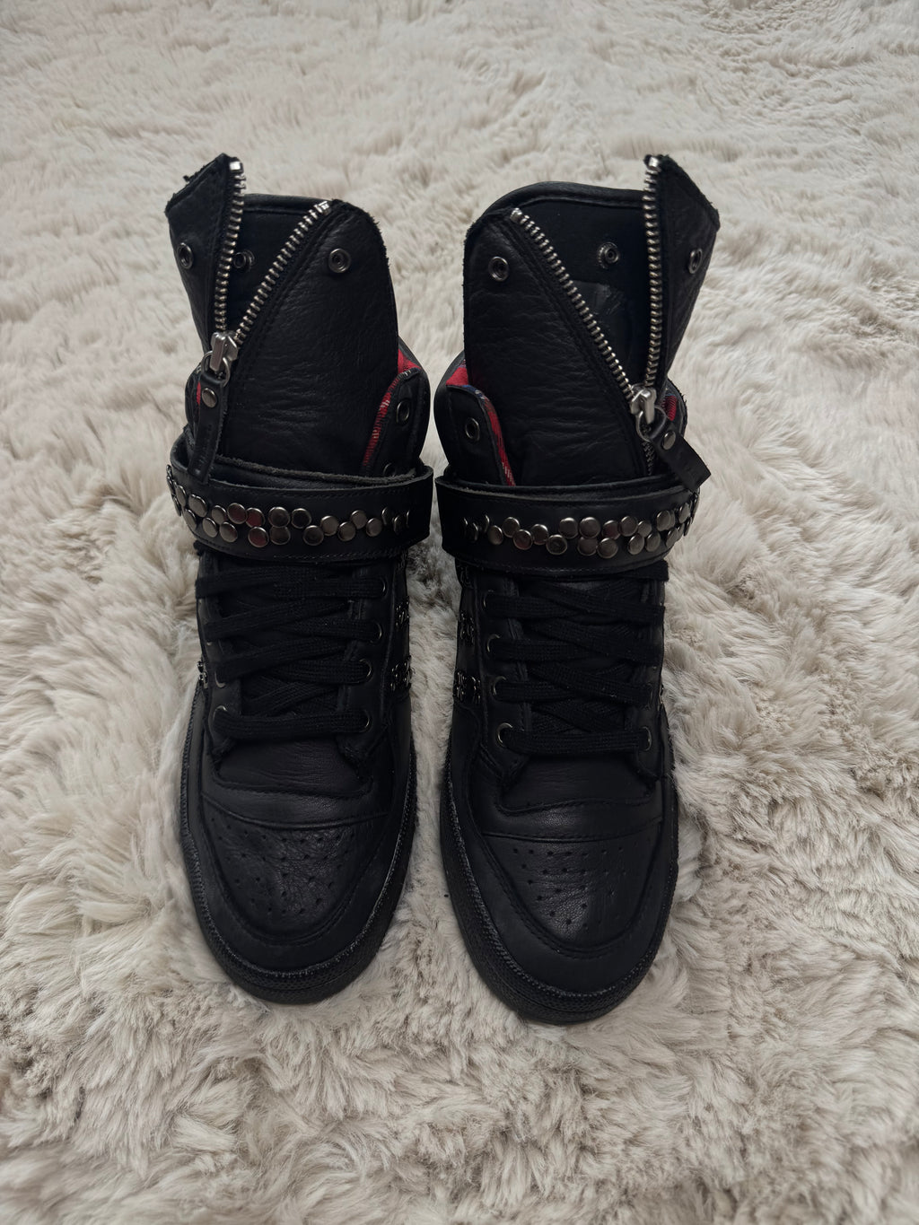 FW11 Adidas x Diesel forum high studded