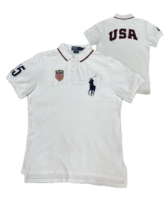 Ralph Lauren USA polo (M-L)