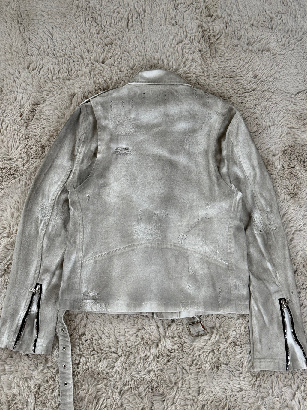 SS16 AMIRI biker jacket (M)