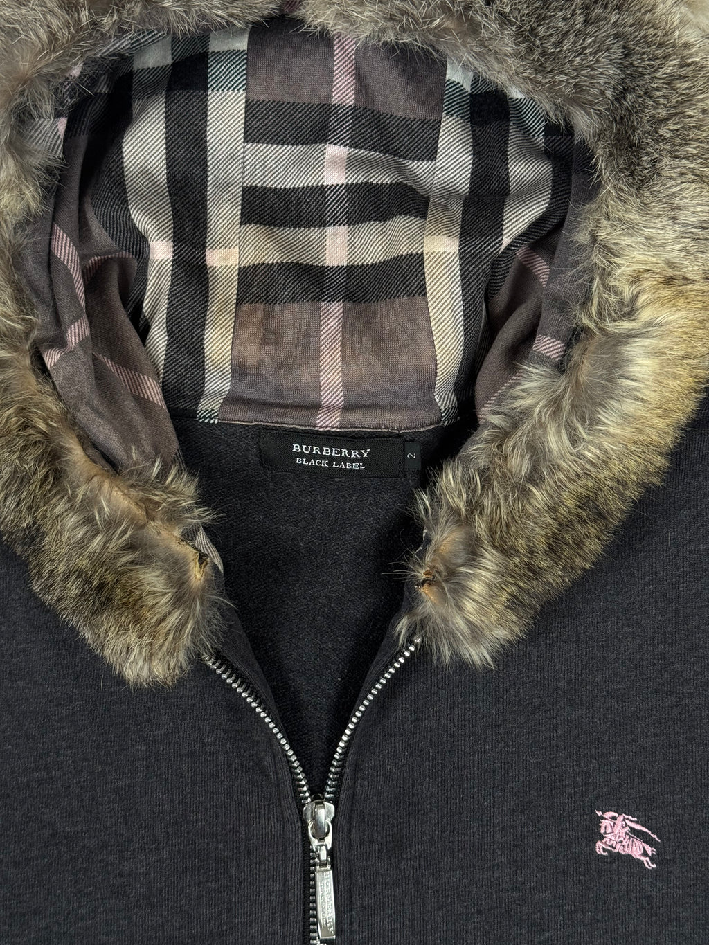 Japanese Burberry hoodie (M)