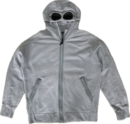 C.P. Company goggle zip up hoodie