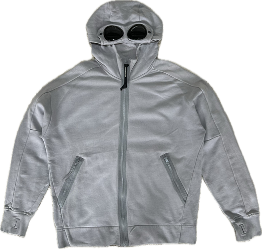 C.P. Company goggle zip up hoodie